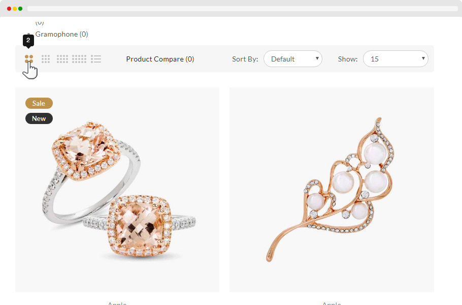 Category-Custom-View